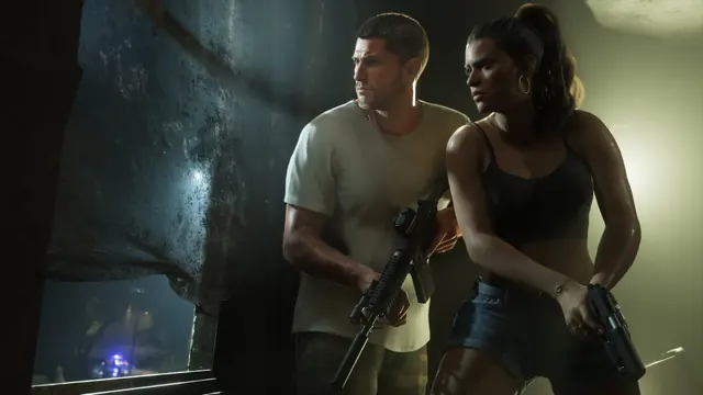 Official GTA VI screenshot: Jason and Lucia 12