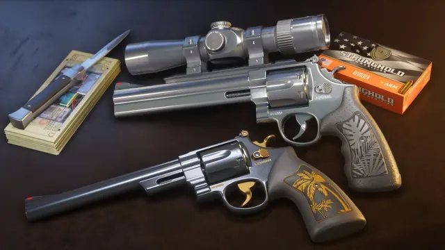Official GTA VI weapon image: Hawk & Little Morgan Revolvers 02