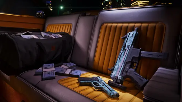 Official GTA VI weapon image: Vintage Vice City Weapon Pattern